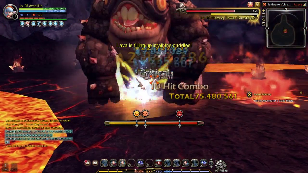 DN SEA: Volcano Nest Normal Smasher Solo