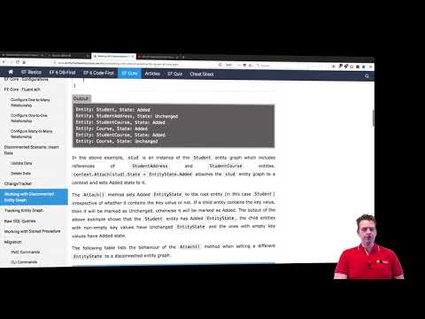C# Clean Arch Entity Framework Core 2018 | S4P30 | More on Attach and States