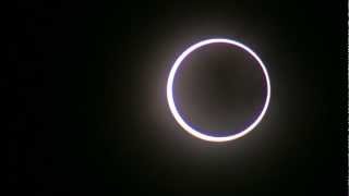 Annular Solar Eclipse in Tokyo Japan　Video -Optical zoom 1360mm