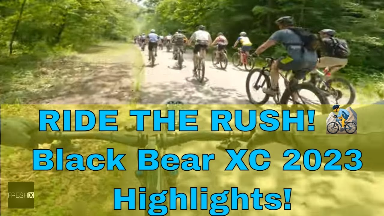 Thrilling Black Bear XC Mountain Bike Race 2023 Kanawha State Forest