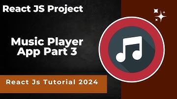 #27 Music Player Part 3 | Build Music Player in React JS | Music Player in React | React JS Project