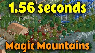 Beating Six Flags Magic Mountains in 1.56 seconds - OpenRCT2 speedrun Wealth