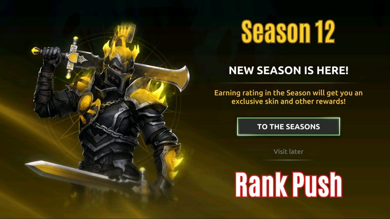 Season 12 |  Rank Push | Shadow Fight 4 Arena