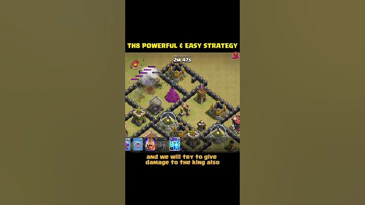 Master the TH8 Zap Dragon Strategy in a Few Short Steps ! #clashofclans #attackstrategy #townhall8