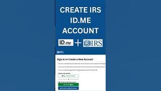 Set Up Your IRS ID.me Account in Minutes! #shorts