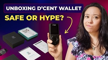 D’Cent Biometric Crypto Wallet Unboxing – First Look & Setup Guide