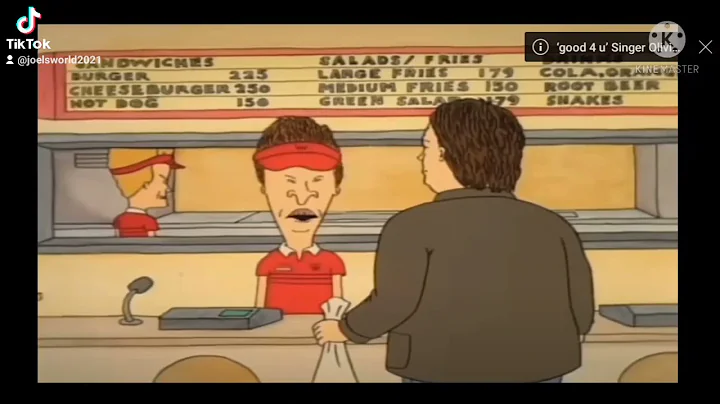 Beavis And Butthead Burger world Man Robbery