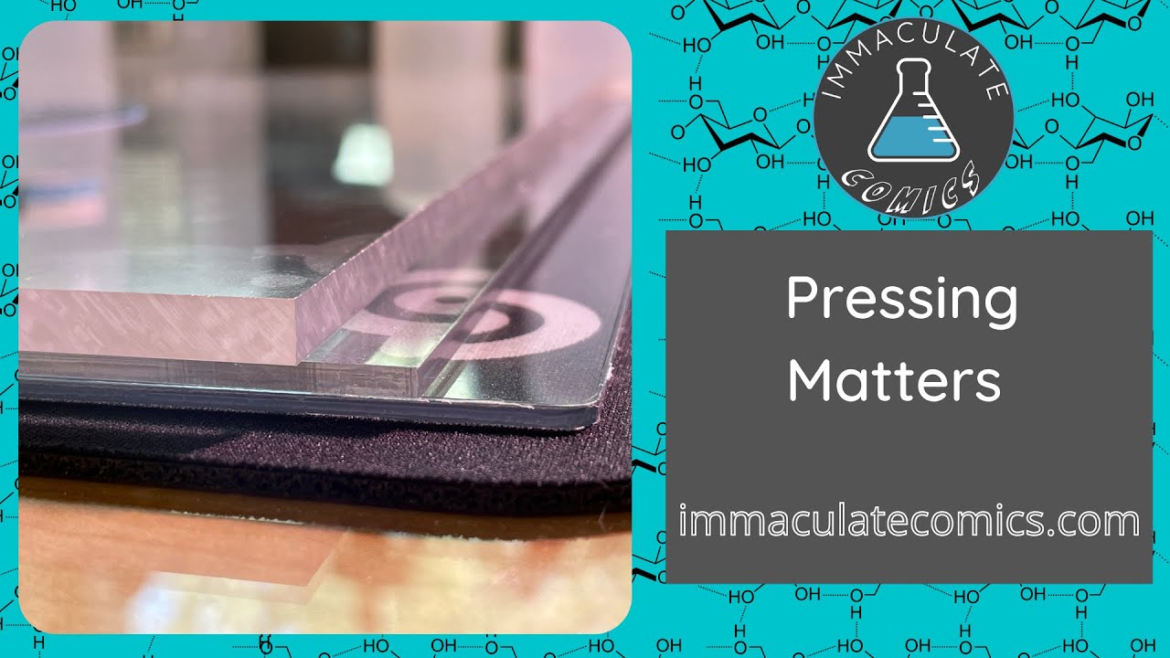 Comic Book Pressing boards