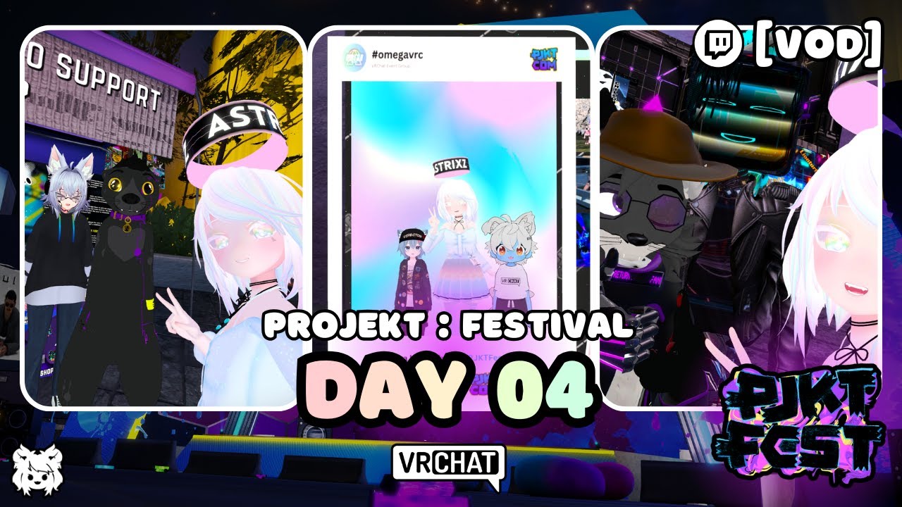 [VOD] VRChat: PJKT FEST 2024 | Day 4: Let's meet new people!