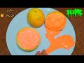 سوينا سلايم البرتقال 🍊 رائع || طريقتين 2 سلايم || how to make orange slime