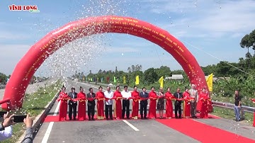 Báo Vĩnh Long | Khánh thành cầu Cao Lãnh và tuyến nối cầu Cao Lãnh- cầu Vàm Cống