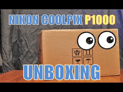 Nikon Coolpix P1000 - Unboxing - YouTube