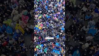 Antusias nobar persib di lapangan parkir SOR Ciateul-Garut #Persibday #shorts #persib #juara