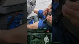 2018 Chevrolet Colorado climate control back light.