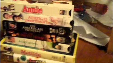 my columbia tristar vhs collection part 1