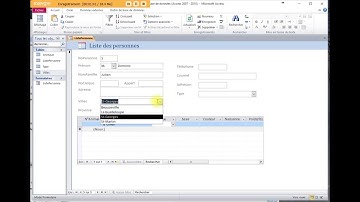 ACCESS Leçon 7 - Macro commande dans un formulaire