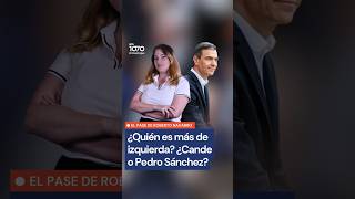 ¿Quién es más de izquierda, Cande o Pedro Sánchez?