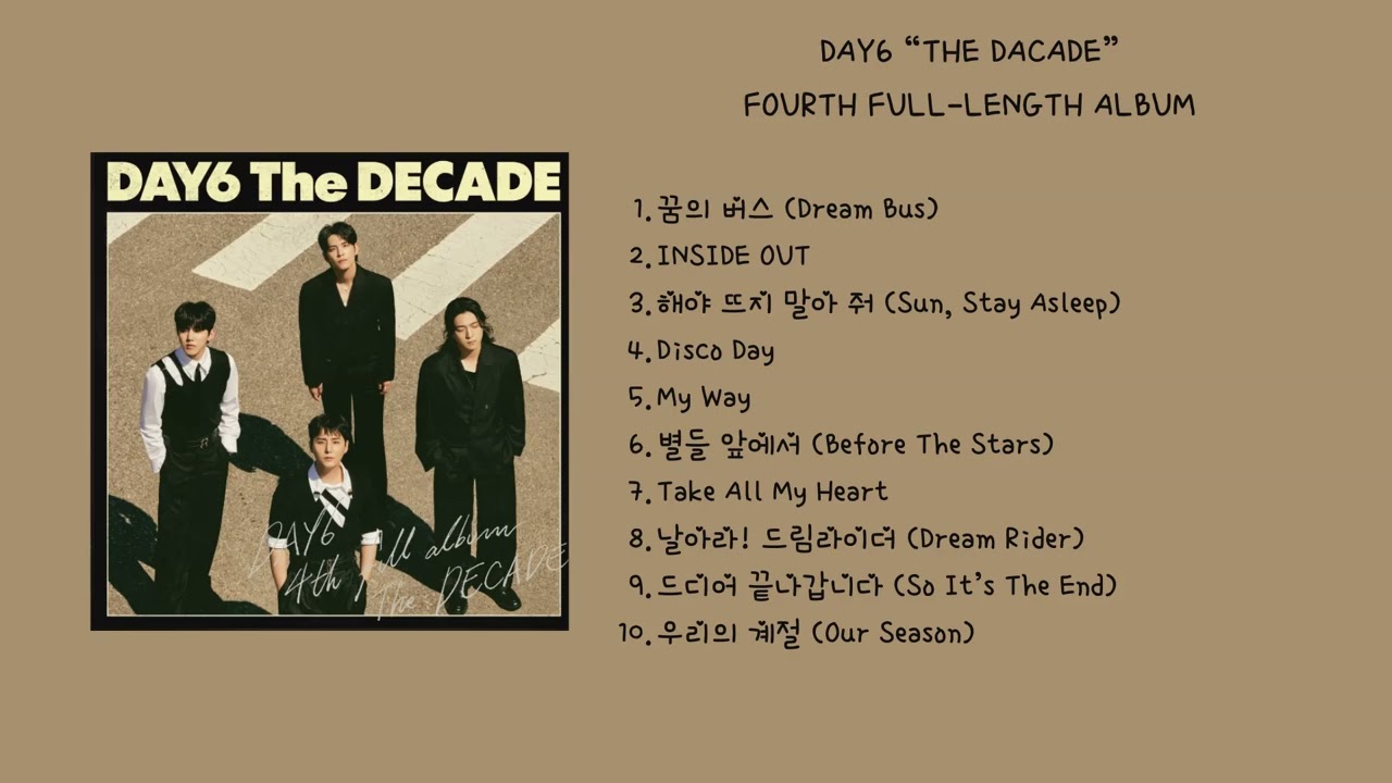 DAY6 the decade ラントレ ウォンピル セミコンプ YouTube