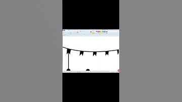 Muslim Moon Star Painting in MS Paint || BPCC || #muslim #moonlight #mspaint