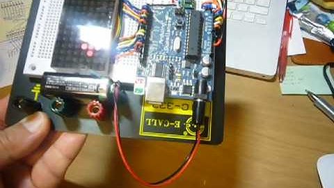 Arduino direct drive DUAL 8x8 dot matrix LEDs