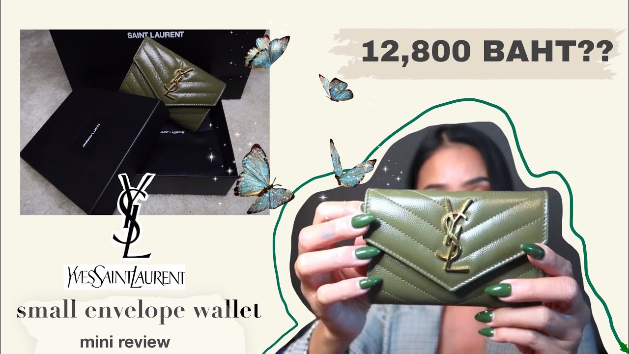 YSL small wallet mini review//Is it worth it?? YouTube