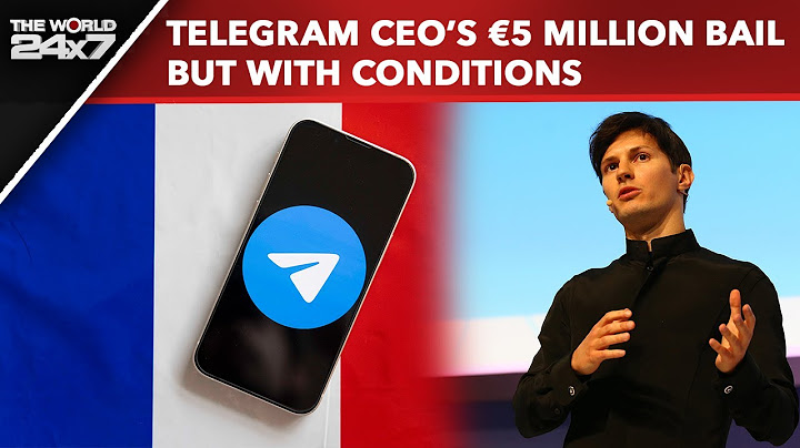 Pavel Durov News | Telegram CEO Pavel Durov's 5 Million Bail But With Conditions