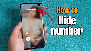 How to hide incoming call number | Re Phone