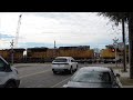 UP 7300 Coal Train South | Mono St. Railroad Crossing, Fresno CA