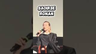 Did Joe Wright discover Saoirse Ronan. Saoirse Ronan talking about her early acting credits #actor