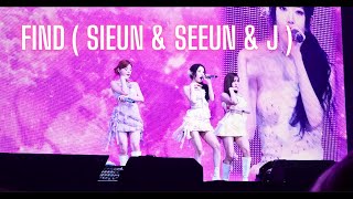 Find ( Sieun & Seeun & J ) - STAYC - [STAY TUNED]@Bangkok 250719