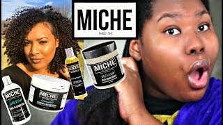 USING A YOUTUBERS HAIR CARE LINE ON MY 4C/4B HAIR | MICHE BEAUTY | Bubs Bee screenshot 2