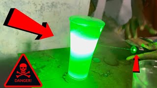 I convert laser light into a microscope🔬  is very danger.🔥