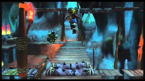 Jak and Daxter: The Precursor Legacy Walkthrough HD - Part 12 - Spider Cave