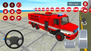 Türk İtfaiye Simülatör Oyunu #2 2021 | Real Fire Truck Driving Simulator - Android Gameplay screenshot 5