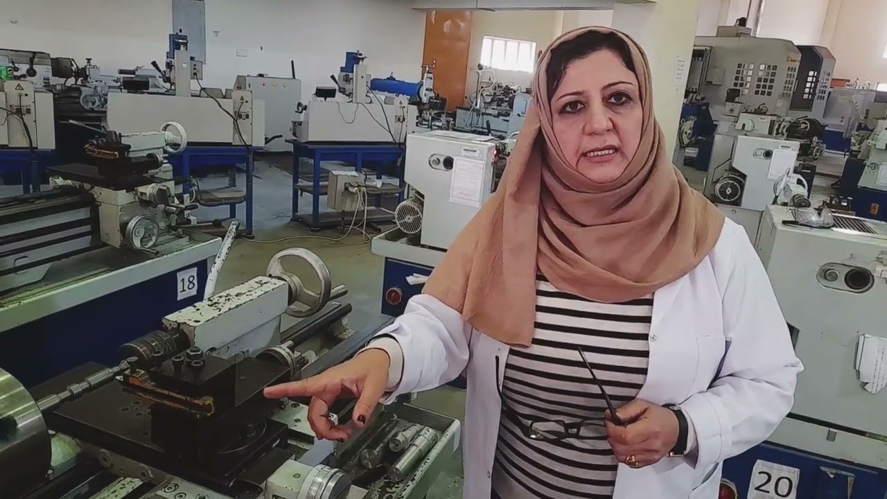 كيفيه عمل سن يميني يساري على المخرطه