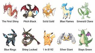 180 Shiny Pokémon Facts Only 1% Of Players Know
