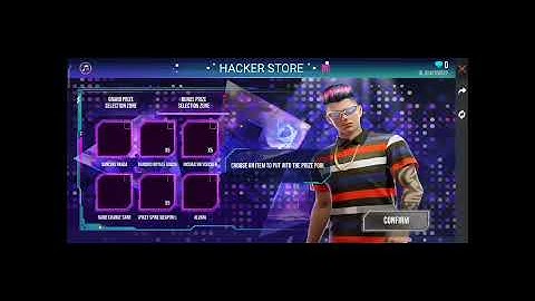 free fire new hacker store