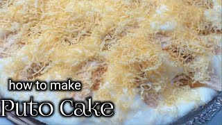 How to make Puto cake