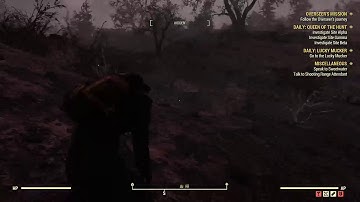 Observing Flatwoods Monster - Fallout 76 Random Encounters