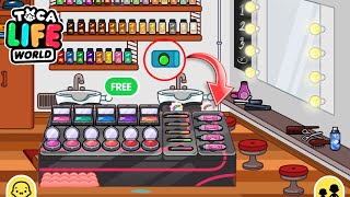 MADE ONLY FOR FREE !! 🤩 Toca Life World Secrets And Hacks | Toca Boca 🌏 screenshot 2