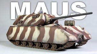 : MAUS, Takom 1:35 Building and Painting