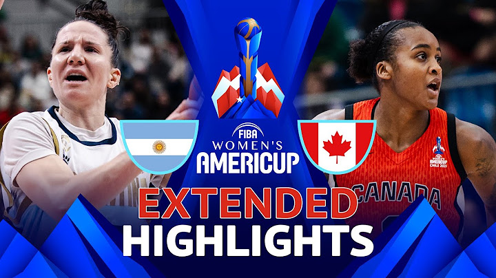 Argentina 🇦🇷 vs Canada 🇨🇦 | 3rd Place Game | Extended Highlights | FIBA Women's AmeriCup 2025