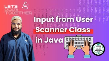 Java Programming Tutorial | Input from User using Scanner Class  ICSE Class IX X ComputerApplication