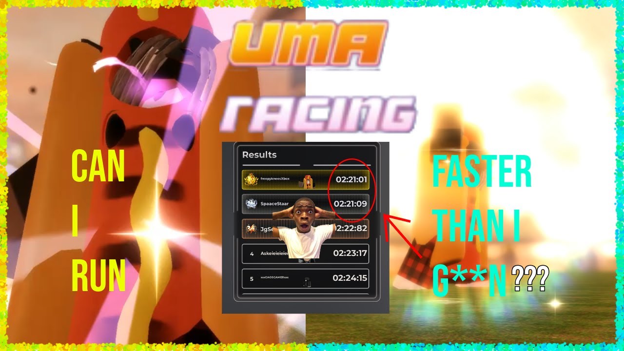 Uma Racing Map I Became THE FASTEST Racer To EXIST!!! | Roblox Uma Racing - YouTube