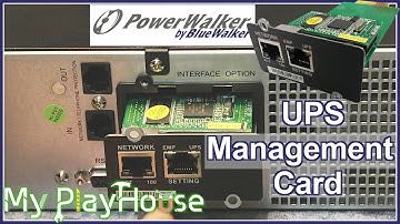 NMC Card - PowerWalker UPS Management Web Interface - 1081