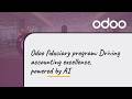 Odoo fiduciary program: Driving accounting excellence, powered by AI