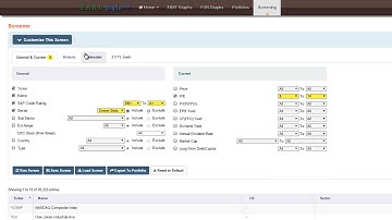 Demo 4 The Screening Tool
