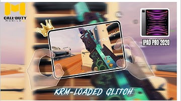 KRM-LOADED GLITCH 😈/ 120HZ + 120FPS ❤️/ AGRESSIVE GAMEPLAY 🥹/CODM 😍