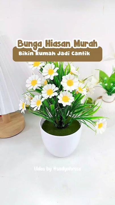 Murah Banget Bunga Hiasan Meja dan Ruang Tamu Cuma Belasan Ribu #bunga #bungahias #hiasanrumah #fyp