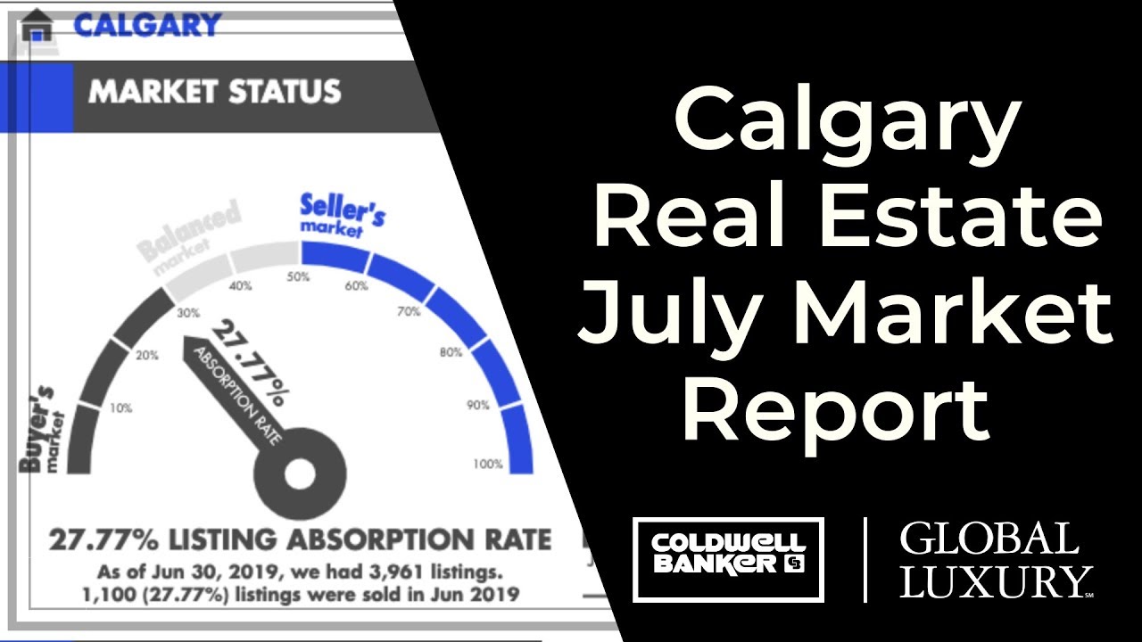 Calgary Real Estate Market Update - July 2019